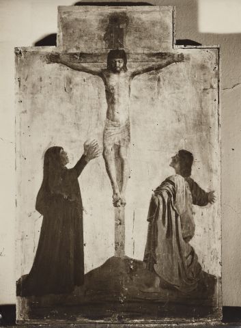 Sansoni, Mario — Pietro di Benedetto dei Franceschi (Piero della Francesca) - sec. XV - Crocifissione di Cristo — insieme